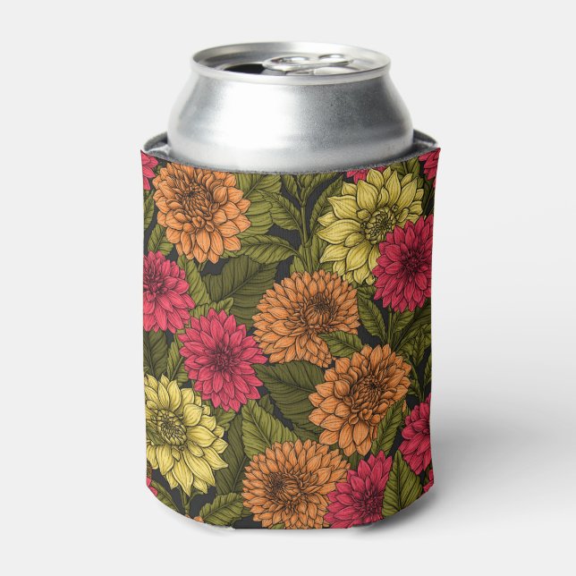 Rafraîchisseur Pour Canette Jardin de Dahlia (Can devant)
