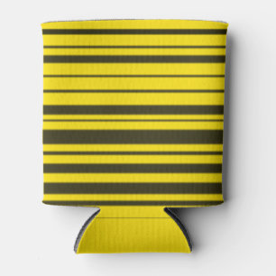 Rafraîchisseur Pour Canette Jaune, noir Abeille-Comme des rayures