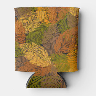 Rafraîchisseur Pour Canette Jaune vintage : Élégance Ténébreuse Feutrée.