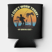 Je ne peux pas travailler aujourd'hui mon bras est