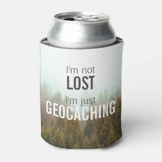 Rafraîchisseur Pour Canette Je ne suis pas perdu, je ne fais que Geocaching Ge