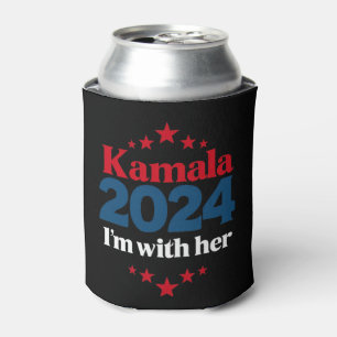 Rafraîchisseur Pour Canette Je suis avec elle Kamala Votez pour 2024 Président