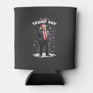 Rafraîchisseur Pour Canette Je suis juste un type Trump, type cool, Noël, Sant