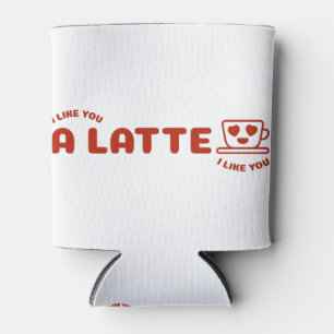 Rafraîchisseur Pour Canette Je T'Aime Un Latte