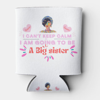 Rafraîchisseur Pour Canette Je vais être une grande soeur, design par Roka000