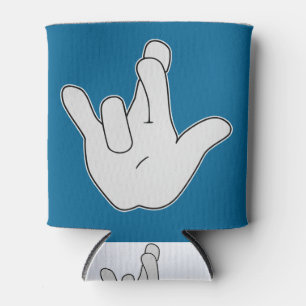 Rafraîchisseur Pour Canette Je vous aime vraiment ASL 2 ©WhiteTigerLLC.Com