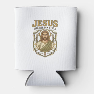 Rafraîchisseur Pour Canette Jésus Broche en émail Style Jésus Broche en émail