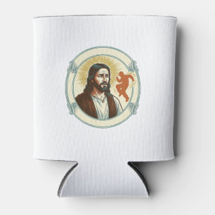 Rafraîchisseur Pour Canette Jésus confus tendance virale de danse silhouette v
