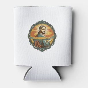 Rafraîchisseur Pour Canette Jésus gêné trébuchant surface plane publique club