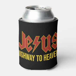 Rafraîchisseur Pour Canette Jesus Highway To Heaven Christian Gift T-ShirtJesu