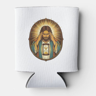 Rafraîchisseur Pour Canette Jésus impatient Chargement Sablier Internet Lent T