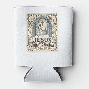 Rafraîchisseur Pour Canette Jésus Monastique Minimal Jésus Monastique Minimal