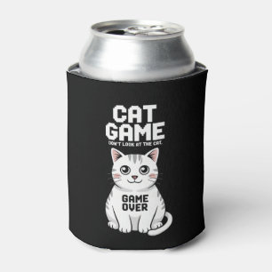 Rafraîchisseur Pour Canette Jeu de chat Ne regardez pas le chat trop drôle