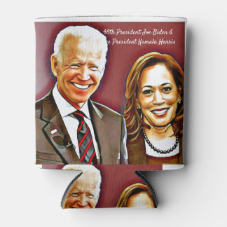 Rafraîchisseur Pour Canette Joe Biden et Kamala Harris_ 46e président_