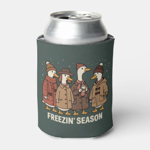 Rafraîchisseur Pour Canette Jolie oie Saison gelée Hiver Cozy Automne Canard