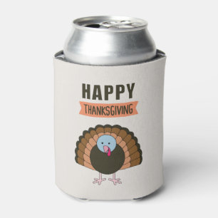 Rafraîchisseur Pour Canette Jour du bon thanksgiving Turquie Gratuit vacances