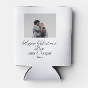 Rafraîchisseur Pour Canette Joyeuse Saint-Valentin couple photo moderne simple