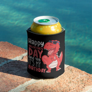 Rafraîchisseur Pour Canette Joyeuse Saint-Valentin et oui c'est mon anniversai