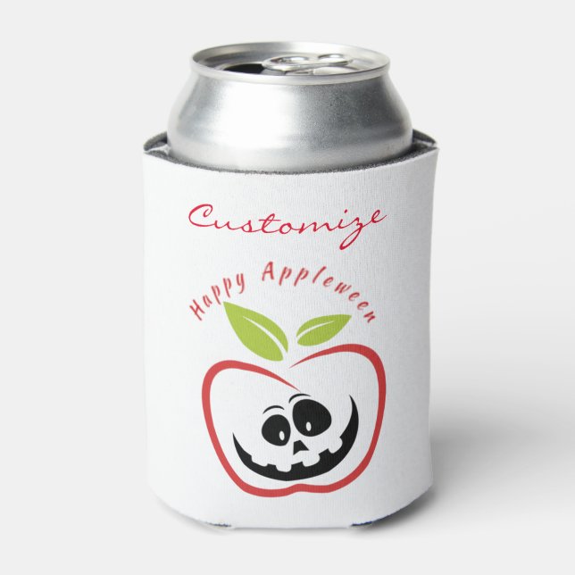 Rafraîchisseur Pour Canette Joyeux Appleween Jack O'lantern Thunder_Cove (Can devant)