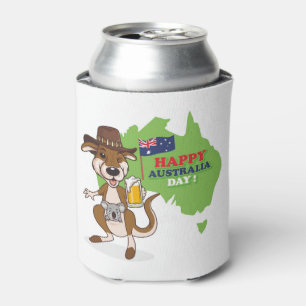 Rafraîchisseur Pour Canette Joyeux Australia Day Kangaroo Koala