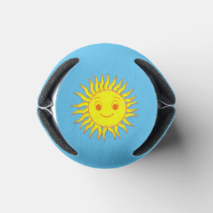 Rafraîchisseur Pour Canette Joyeux dessin de face de soleil