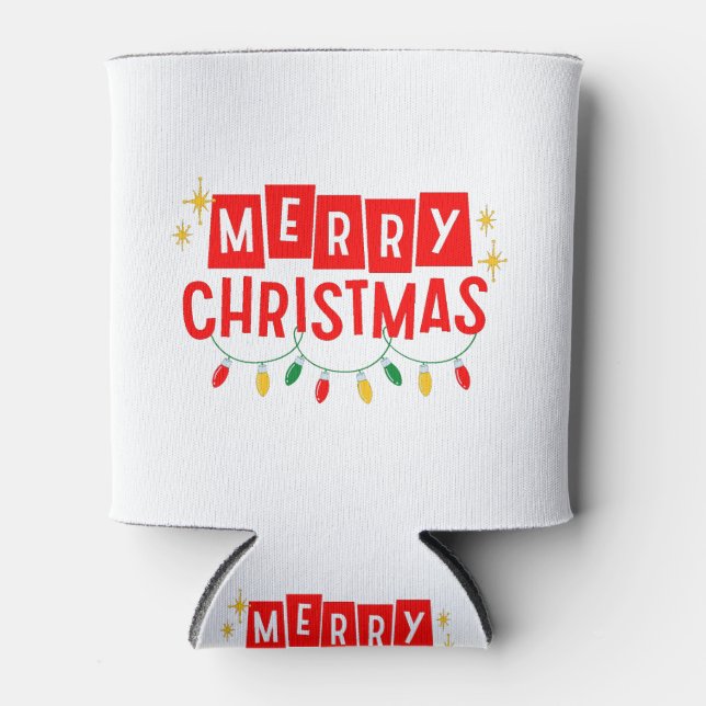 Rafraîchisseur Pour Canette Joyeux Noël (Devant)