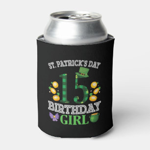 Rafraîchisseur Pour Canette Joyeux St Patrick's Day 15 ans Anniversaire Lepre