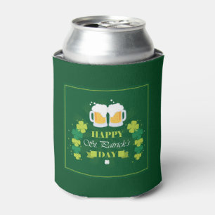Rafraîchisseur Pour Canette Joyeux St. Patricks Day Bière et Clovers