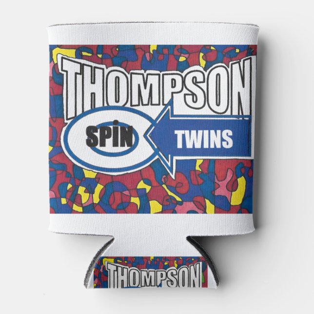 Rafraîchisseur Pour Canette Jumeaux de spin Thompson. (Devant)