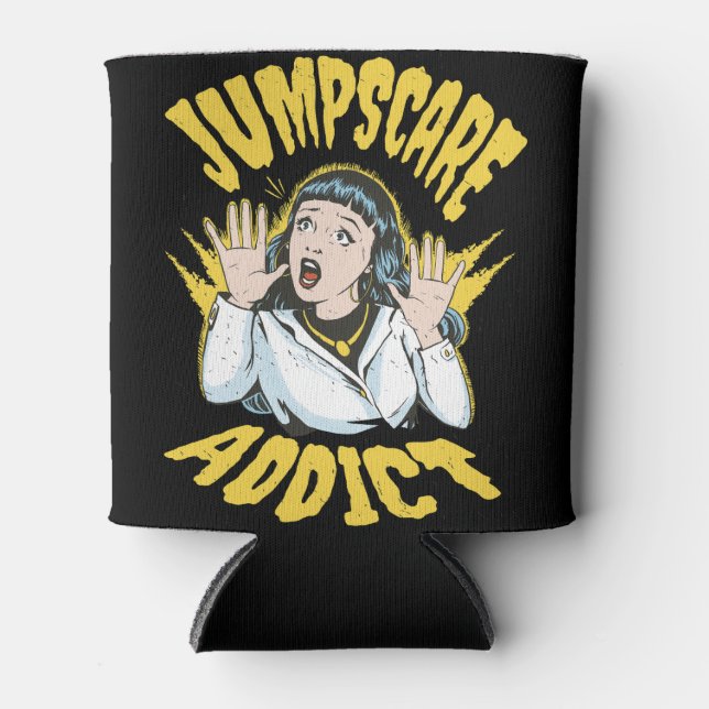 Rafraîchisseur Pour Canette  Jumpscare Addict  (Devant)