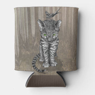 Rafraîchisseur Pour Canette Jungle Kitty Can Cooler