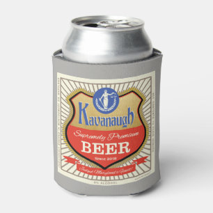 Rafraîchisseur Pour Canette Justice Brett Kavanaugh Funny Vintage Beer Logo