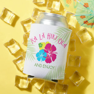 Rafraîchisseur Pour Canette Ka Lā Hiki Ola Tropical Luau Party Favoriser