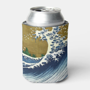 Rafraîchisseur Pour Canette Katsushika Hokusai - Grande vague colorée