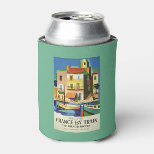 Rafraîchisseur Pour Canette La coutume de Vintage voyage de la France peut