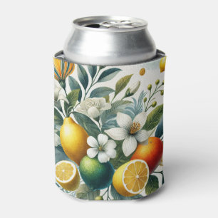Rafraîchisseur Pour Canette La Dolce Vita Citron Vibrant de Style Méditerranée