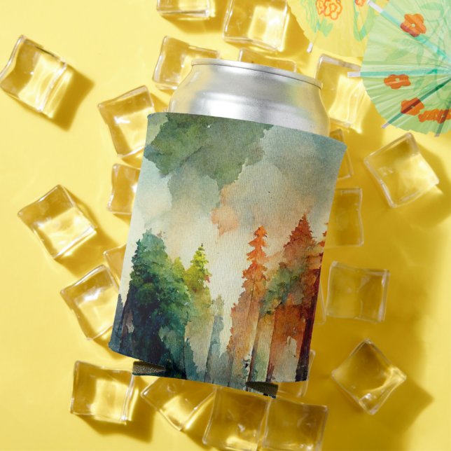 Rafraîchisseur Pour Canette La forêt (nature) (Été in situ)