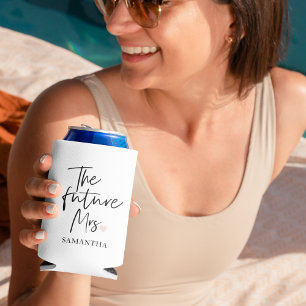 Rafraîchisseur Pour Canette La future Mme et Votre Nom Cadeau de beauté mode