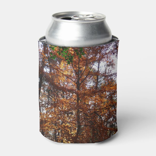 Rafraîchisseur Pour Canette La lumière du soleil dans l'arbre d'automne de la  (Can devant)