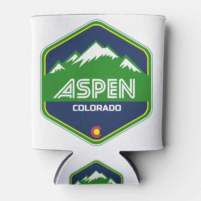 Rafraîchisseur Pour Canette La montagne Aspen Colorado (Devant)