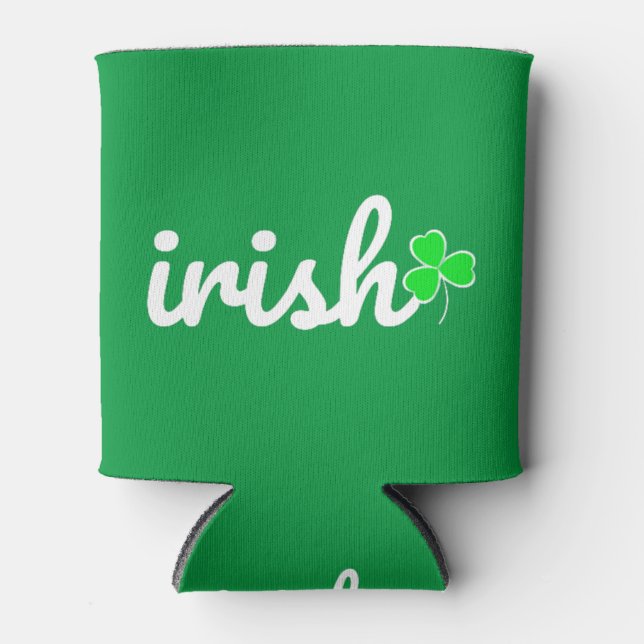 Rafraîchisseur Pour Canette la Saint-Patrick irlandaise (Devant)