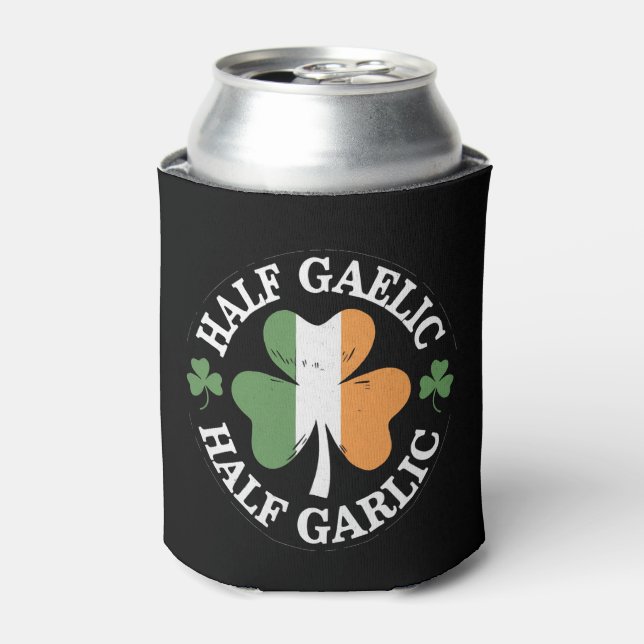 Rafraîchisseur Pour Canette La Saint-Patrick mi-gaélique mi-ail (Can devant)