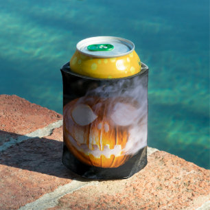 Rafraîchisseur Pour Canette La tête Jack-o-Lantern d'un cavalier sans tête