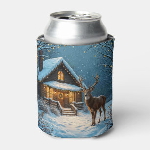 Rafraîchisseur Pour Canette La visite de Noël enneigée de Big Buck