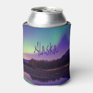 Rafraîchisseur Pour Canette Lac Alaska Northern Lights Mountains