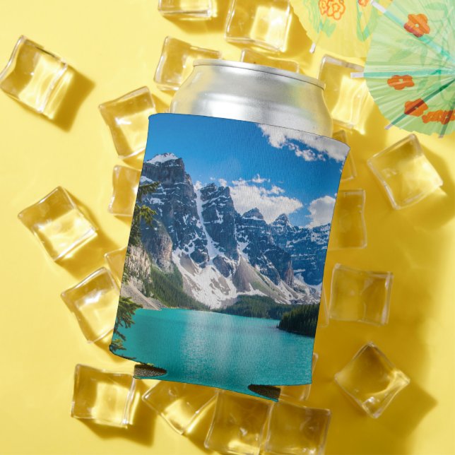 Rafraîchisseur Pour Canette Lac Moraine, parc national Banff (Été in situ)