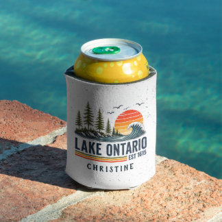Rafraîchisseur Pour Canette Lac Ontario Vintage Grands Lacs Vie Lacustre