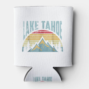 Rafraîchisseur Pour Canette Lac Tahoe Tee - Ski de Randonnée Camping Montagne