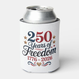 Rafraîchisseur Pour Canette L'Amérique à son 250e anniversaire Americana