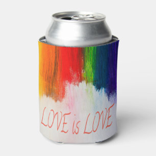 Rafraîchisseur Pour Canette L'amour est l'amour Rainbow Pride LBGQT